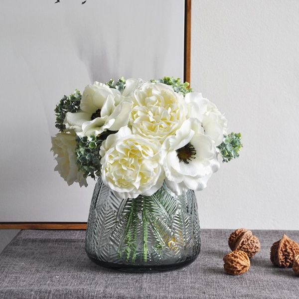 decorative flowers & wreaths nordic peony bouquet anemone wedding bridal silk artificial diy scrapbook flores room decor home decoration
decorative flowers & wreaths nordic peony bouquet anemone wedding bridal silk artificial diy scrapbook flores room decor home decoration