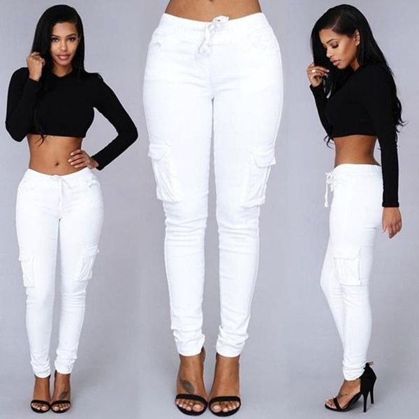 women's jeans devolove solid colors elastic skinny pencil for women leggings woman muti color high waist slim denim pants, Blue
women's jeans devolove solid colors elastic skinny pencil for women leggings woman muti color high waist slim denim pants, Blue
