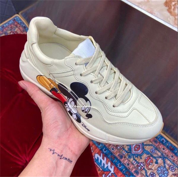 2021 designer sneakers shoes beige men trainers vintage luxurys designers shoes chaussures ladies sneaker with box size 35-45, Black
2021 designer sneakers shoes beige men trainers vintage luxurys designers shoes chaussures ladies sneaker with box size 35-45, Black