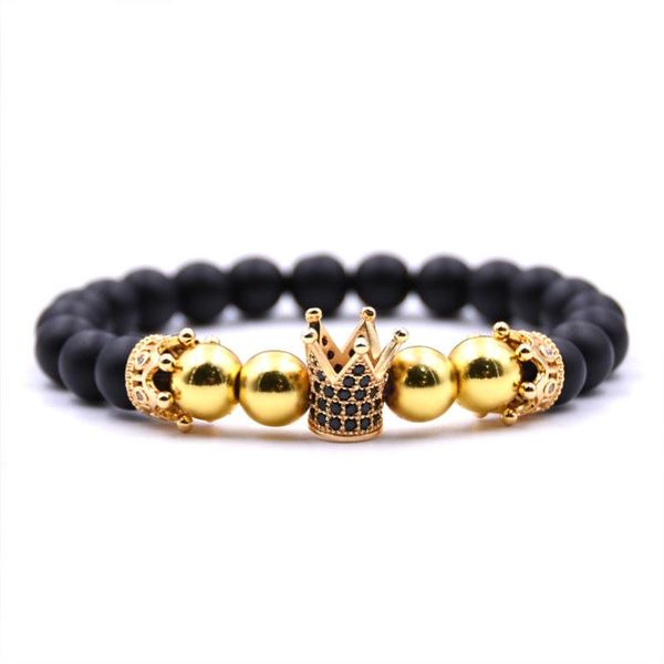 beaded, strands 8mm trendy natural beads strand bracelet micro pave zircon black lava rock stone energy men crown bracelets jewelry
beaded, strands 8mm trendy natural beads strand bracelet micro pave zircon black lava rock stone energy men crown bracelets jewelry