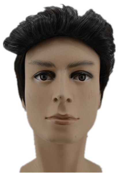 costume accessories black wigs fei-show inclined band for man synthetic heat resistance fiber male hairpieces for student short curly hair, Silver
costume accessories black wigs fei-show inclined band for man synthetic heat resistance fiber male hairpieces for student short curly hair, Silver