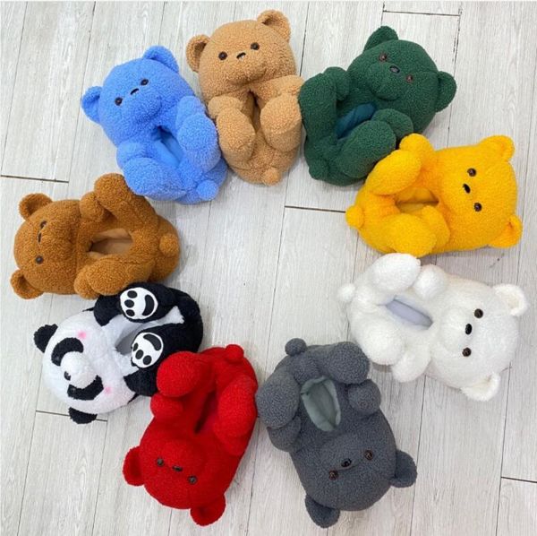 kids teddy bear slippers cute animal slippers winter warm plush slippers children home flip flops soft fluffy girls house shoes, Black;grey
kids teddy bear slippers cute animal slippers winter warm plush slippers children home flip flops soft fluffy girls house shoes, Black;grey