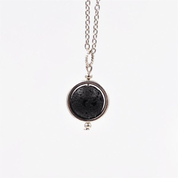pendant necklaces 10pcs)nature lava stone essential oil diffuser necklace jewelry minimalist 14mm chain, Silver
pendant necklaces 10pcs)nature lava stone essential oil diffuser necklace jewelry minimalist 14mm chain, Silver