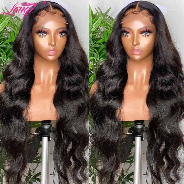 inch body wave lace front wig long hair 4x4 closure brazilian human wigs for women pre plucked1, Black;brown
inch body wave lace front wig long hair 4x4 closure brazilian human wigs for women pre plucked1, Black;brown