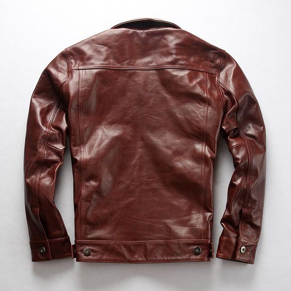 men's red 2021 cow leather jacket with pockets fashion slim fit coat men korean style casual shirt male & faux, Black
men's red 2021 cow leather jacket with pockets fashion slim fit coat men korean style casual shirt male & faux, Black