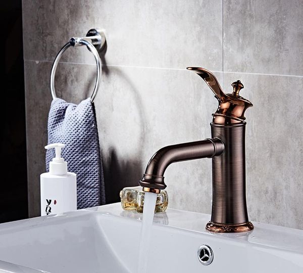 bathroom sink faucets brass brown orb basin faucet single handle mixer tap h/c water brushed
bathroom sink faucets brass brown orb basin faucet single handle mixer tap h/c water brushed