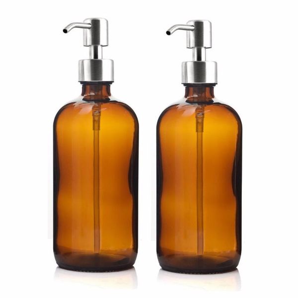 storage bottles & jars 16 oz large 500ml liquid soap dispenser amber glass pump bottle with stainless steel lotion for homemade lotions dete
storage bottles & jars 16 oz large 500ml liquid soap dispenser amber glass pump bottle with stainless steel lotion for homemade lotions dete