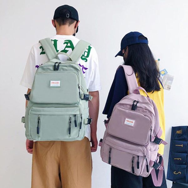 backpack large capacity solid color lady college school bag women student lapmen retro leisure travel waterproof rucksack
backpack large capacity solid color lady college school bag women student lapmen retro leisure travel waterproof rucksack