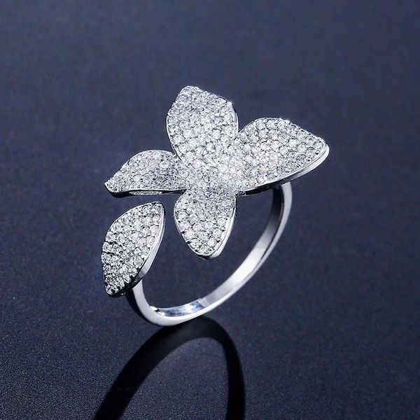 selling trendy luxury petals 925 sterling silver fashion ring dubai for girl lovers love party gift jewelry wholesale r5433 cluster rings, Golden;silver
selling trendy luxury petals 925 sterling silver fashion ring dubai for girl lovers love party gift jewelry wholesale r5433 cluster rings, Golden;silver