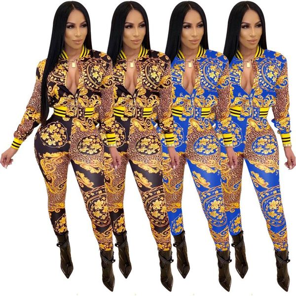 two piece dress streetwear women floral leopard print 2 set stand collar full sleeve zipper coat+elastic waist pencil ankle-length pants, White
two piece dress streetwear women floral leopard print 2 set stand collar full sleeve zipper coat+elastic waist pencil ankle-length pants, White