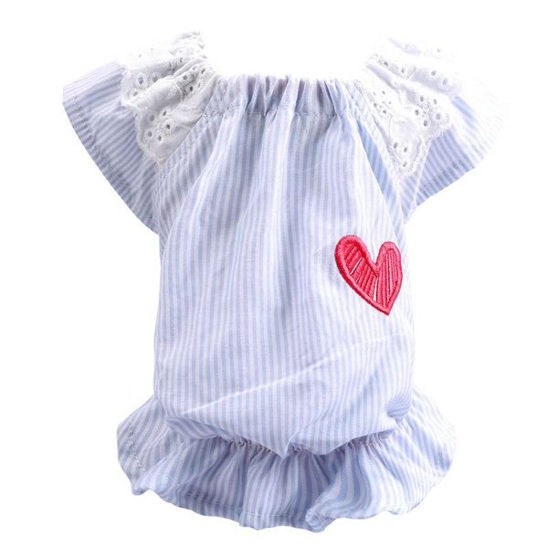 dog apparel clothing heart embroidery short sleeve female vest pet clothes shirt lace in spring and summer
dog apparel clothing heart embroidery short sleeve female vest pet clothes shirt lace in spring and summer