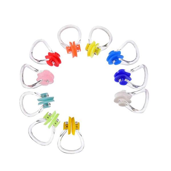 nose clip 10pcs comfortable silicone swimming reusable surfing diving swim clips for adults children(random color)
nose clip 10pcs comfortable silicone swimming reusable surfing diving swim clips for adults children(random color)