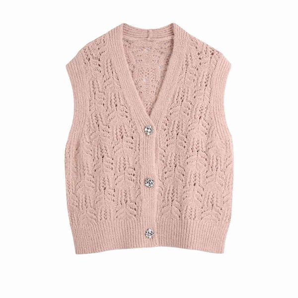 women's vests elegant women diamonds button sweaters tanks fashion ladies hollow out knitted streetwear female chic loose dcv, Black;white
women's vests elegant women diamonds button sweaters tanks fashion ladies hollow out knitted streetwear female chic loose dcv, Black;white