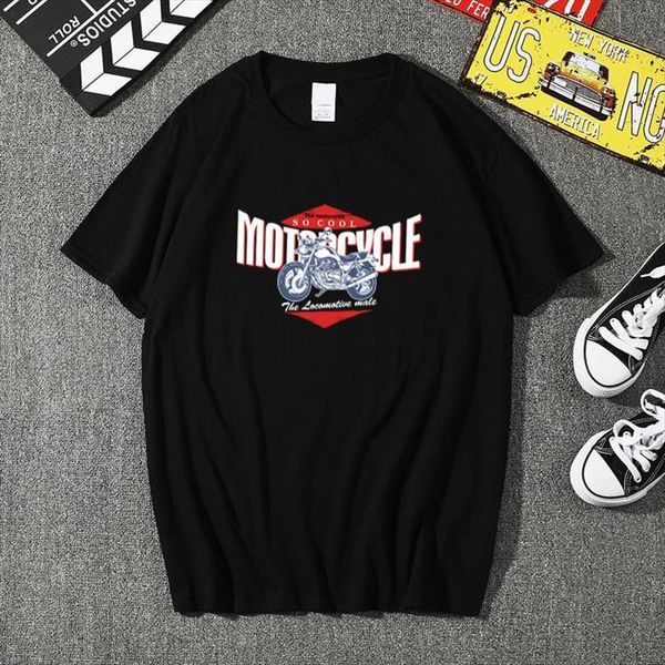 fashion solid color summer cartoon mens printed picture motorcycle 100% cotton short sleeve high quality, White;black
fashion solid color summer cartoon mens printed picture motorcycle 100% cotton short sleeve high quality, White;black