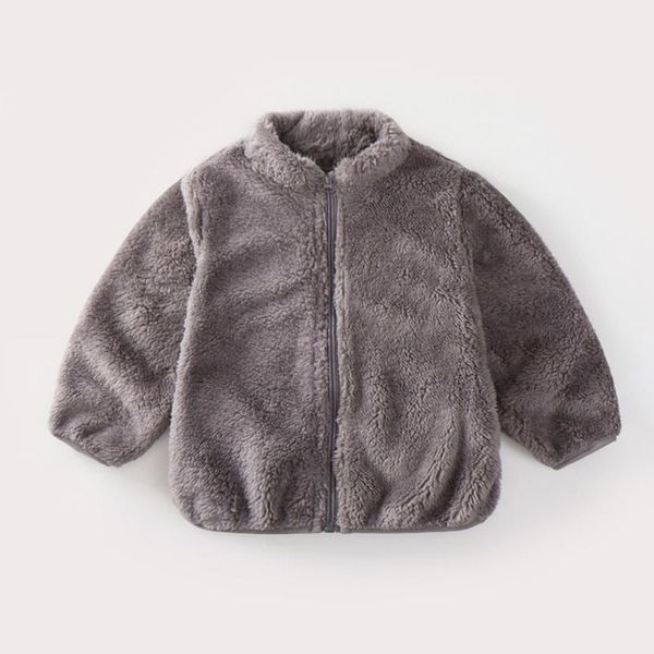 jackets 2021 autumn winter warm baby kids girls children's plush coats solid color boys casual, Blue;gray
jackets 2021 autumn winter warm baby kids girls children's plush coats solid color boys casual, Blue;gray
