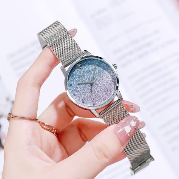 wristwatches ananke women quartz watch shining sequinesstainless steel mesh strap japanese movement ladies luxury wristwatch an32, Slivery;brown
wristwatches ananke women quartz watch shining sequinesstainless steel mesh strap japanese movement ladies luxury wristwatch an32, Slivery;brown