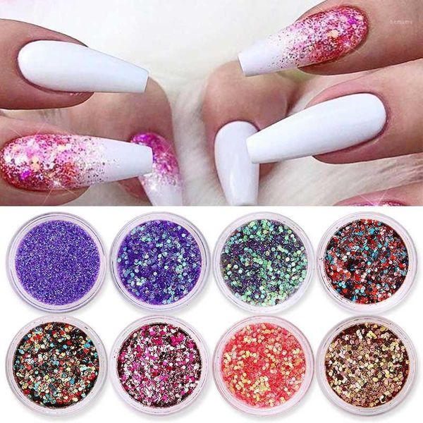 box colorful laser nails art powder glitter sequins silver bling polishing nail for uv gel decoration1, Silver;gold
box colorful laser nails art powder glitter sequins silver bling polishing nail for uv gel decoration1, Silver;gold