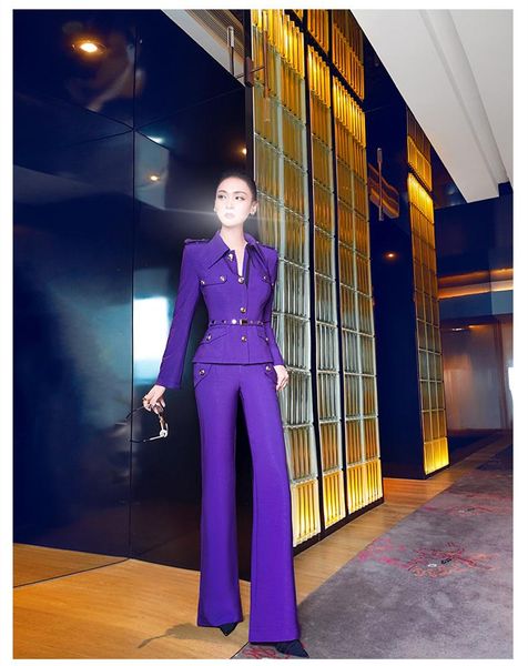 women's two piece pants spring and autumn office lady fashion casual brand female women girls coat sets suits clothing, White
women's two piece pants spring and autumn office lady fashion casual brand female women girls coat sets suits clothing, White
