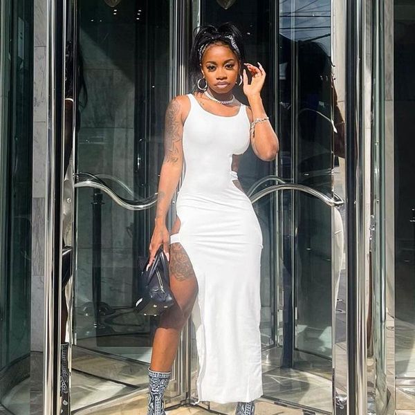 casual dresses women midi hollow out sleeveless high split bodycon birthday party outfits festival clothes evening summer, Black;gray
casual dresses women midi hollow out sleeveless high split bodycon birthday party outfits festival clothes evening summer, Black;gray