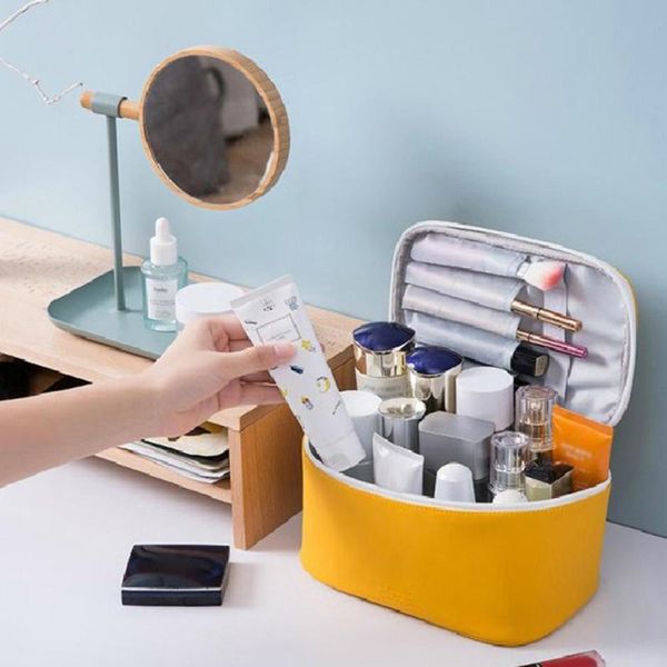 portable cosmetic bags cases for women waterproof zipper make up bag travel washing makeup organizer toiletry beauty case &
portable cosmetic bags cases for women waterproof zipper make up bag travel washing makeup organizer toiletry beauty case &