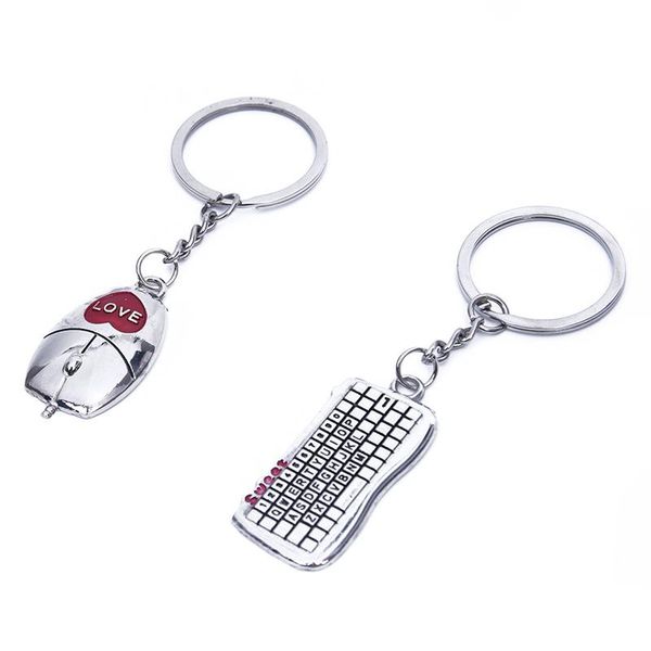 keychains pair keyboard mouse shaped keychain key ring for couples lovers, Silver
keychains pair keyboard mouse shaped keychain key ring for couples lovers, Silver
