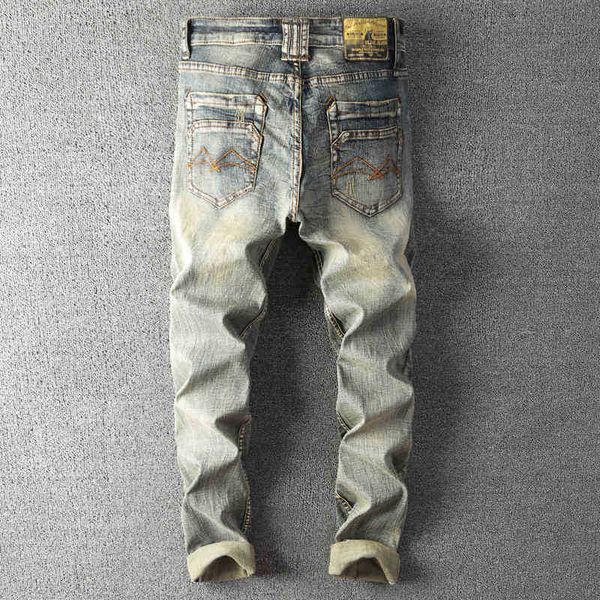 men's jeans jeans men hip hop simple vintage gray slim fit trousers fashion streetwear retro motorcycle man casual cotton denim mp87, Blue
men's jeans jeans men hip hop simple vintage gray slim fit trousers fashion streetwear retro motorcycle man casual cotton denim mp87, Blue