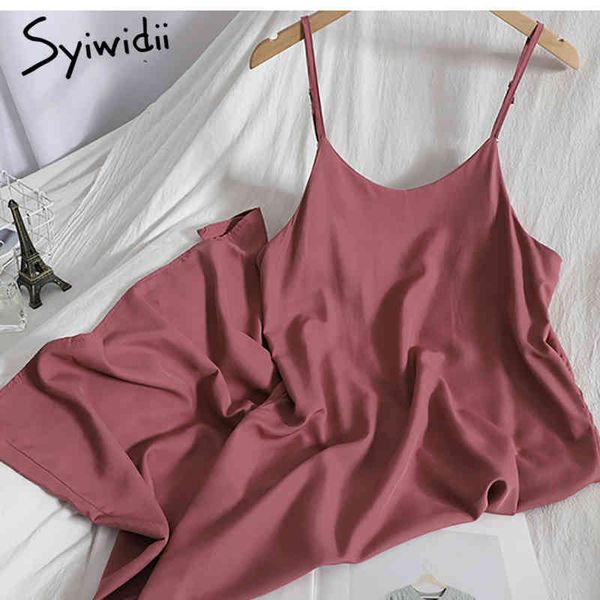 syiwidii fashion high waist spaghetti strap dresses women sleeveless a-line solid pink green black clothing summer korean 210417, Black;gray
syiwidii fashion high waist spaghetti strap dresses women sleeveless a-line solid pink green black clothing summer korean 210417, Black;gray