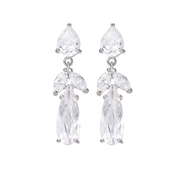 stud bettyue arrival shiny long earring with cubic zircon noble jewelry women wedding party elegant ornament, Golden;silver
stud bettyue arrival shiny long earring with cubic zircon noble jewelry women wedding party elegant ornament, Golden;silver
