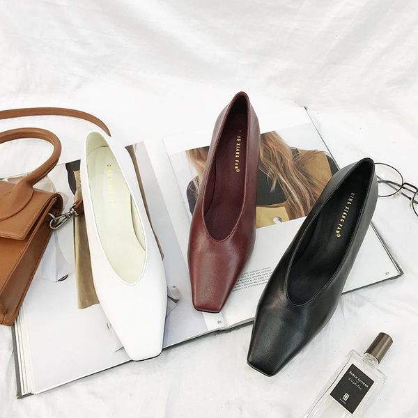 dress shoes square toe shallow ol work woman solid brief comfy thick high heels slip on fashion brand ladies pumps all match2021, Black
dress shoes square toe shallow ol work woman solid brief comfy thick high heels slip on fashion brand ladies pumps all match2021, Black