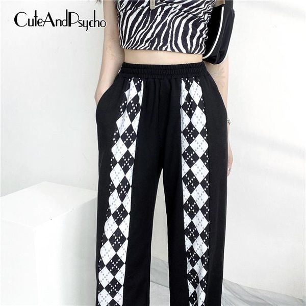 women's pants & capris argyle print patchwork y2k sweatpants joggers streetwear high waist trousers fashion korean gothic outfits cutea, Black;white
women's pants & capris argyle print patchwork y2k sweatpants joggers streetwear high waist trousers fashion korean gothic outfits cutea, Black;white