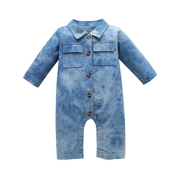 fashion toddler kid baby girls autumn denim long sleeves button open jumpsuit with pockets for toddlers boys one piece jumpsuits, Blue
fashion toddler kid baby girls autumn denim long sleeves button open jumpsuit with pockets for toddlers boys one piece jumpsuits, Blue