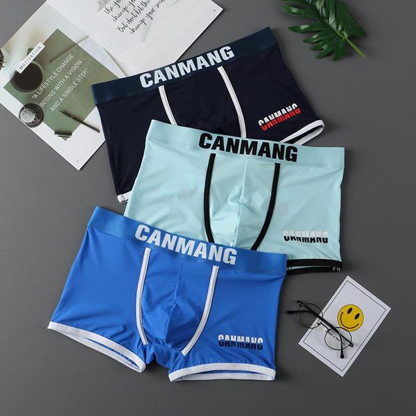 underpants summer ice silk underwear men's letter printed boxer briefs, mid-waist, comfortable and breathable student briefs, Black;white
underpants summer ice silk underwear men's letter printed boxer briefs, mid-waist, comfortable and breathable student briefs, Black;white