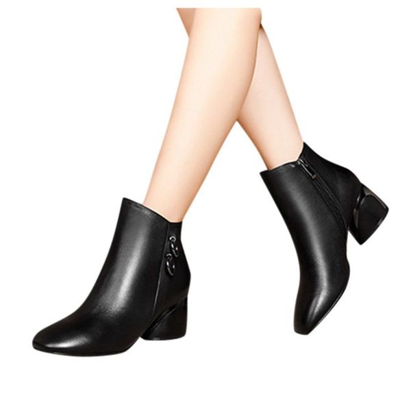 boots sagace ankle for women casual leather zipper low heels shoes ladies boot para mulheres, Black
boots sagace ankle for women casual leather zipper low heels shoes ladies boot para mulheres, Black