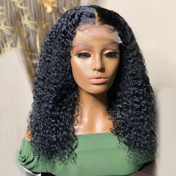 jet black short bob kinky curly middle part synthetic lace front wigs with baby hair glueless natural hairline heat resistant
jet black short bob kinky curly middle part synthetic lace front wigs with baby hair glueless natural hairline heat resistant