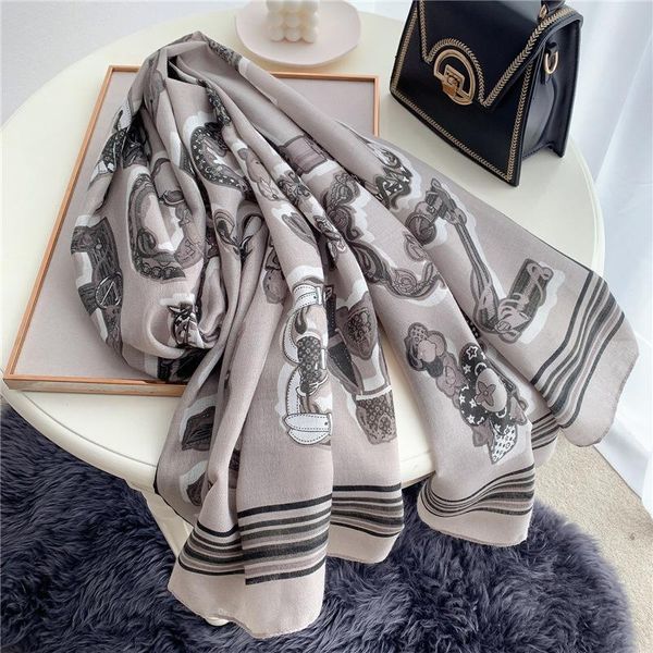 scarves 2021 design printed cotton scarf women letter spring winter pashmina shawls and wraps hijab female foulard stoles, Blue;gray
scarves 2021 design printed cotton scarf women letter spring winter pashmina shawls and wraps hijab female foulard stoles, Blue;gray