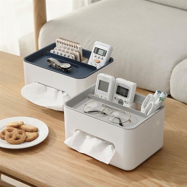 tissue boxes & napkins storage box napkin holder multifunctional sundries ontainer living room stationery organizer for home office
tissue boxes & napkins storage box napkin holder multifunctional sundries ontainer living room stationery organizer for home office