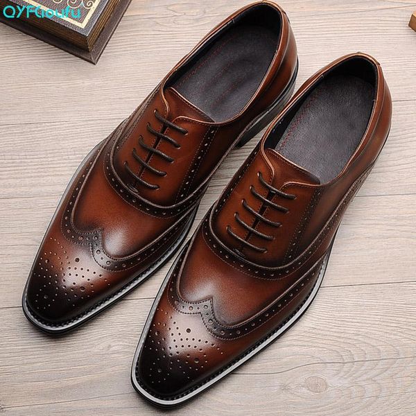 dress shoes qyfcioufu retro brogue formal men's handmade business wedding genuine leather lace-up male oxfords, Black
dress shoes qyfcioufu retro brogue formal men's handmade business wedding genuine leather lace-up male oxfords, Black
