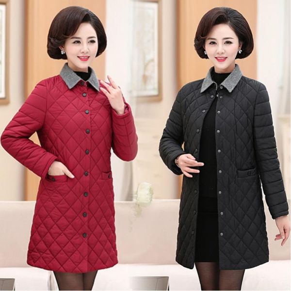 women's trench coats middle age clothing large size 4xl women winter jacket 2021 cotton coat ladies warm down, Tan;black
women's trench coats middle age clothing large size 4xl women winter jacket 2021 cotton coat ladies warm down, Tan;black