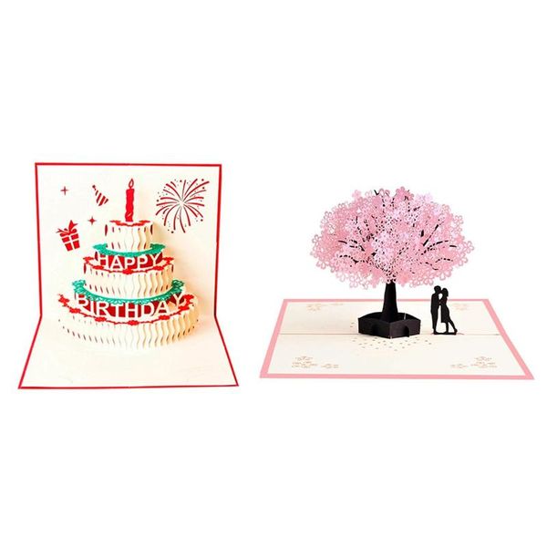 pcs happy birthday postcard greeting gift cards with envelope & 1 handmade up romantic card for couples
pcs happy birthday postcard greeting gift cards with envelope & 1 handmade up romantic card for couples