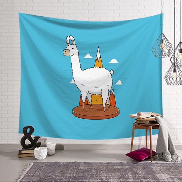 tapestries alpaca cartoon animal wall hanging tapestry home decor blanket bed sheet art hippie for living room camping mat
tapestries alpaca cartoon animal wall hanging tapestry home decor blanket bed sheet art hippie for living room camping mat