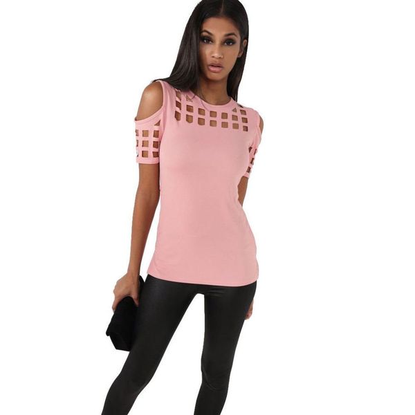summer blusas shirts slim hollow out shirts plus size block cold shoulder blouse slim blusa feminino women lx235, White
summer blusas shirts slim hollow out shirts plus size block cold shoulder blouse slim blusa feminino women lx235, White