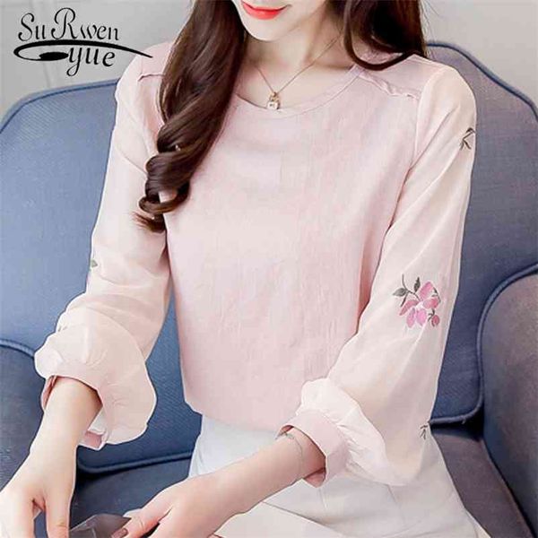 fashion blouses woman lady long sleeve o-neck elegant women clothing embroidery floral casual shirt 5524 50 210427, White
fashion blouses woman lady long sleeve o-neck elegant women clothing embroidery floral casual shirt 5524 50 210427, White