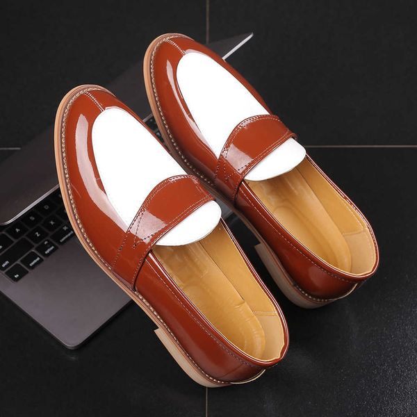 elling classic luxury 2022 fashion pointed toe business dress shoes men loafers patent leather oxford for formal mariage wedding 38-48 desig, Black
elling classic luxury 2022 fashion pointed toe business dress shoes men loafers patent leather oxford for formal mariage wedding 38-48 desig, Black