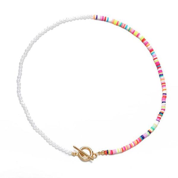 chokers necklace women chain artificial pearl necklaces short jewelry ladies soft clay pendant colorful bohemia metal naszyjnik, Golden;silver
chokers necklace women chain artificial pearl necklaces short jewelry ladies soft clay pendant colorful bohemia metal naszyjnik, Golden;silver