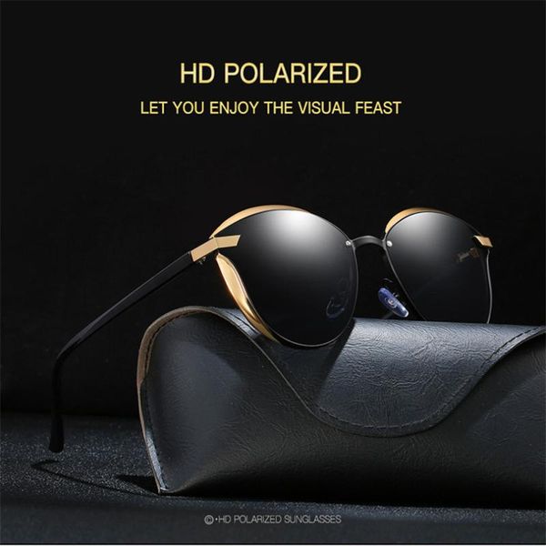 women polarized sunglasses luxury fashion cat eye ladies vintage brand designer female sun glasses oculos gafas m219, White;black
women polarized sunglasses luxury fashion cat eye ladies vintage brand designer female sun glasses oculos gafas m219, White;black