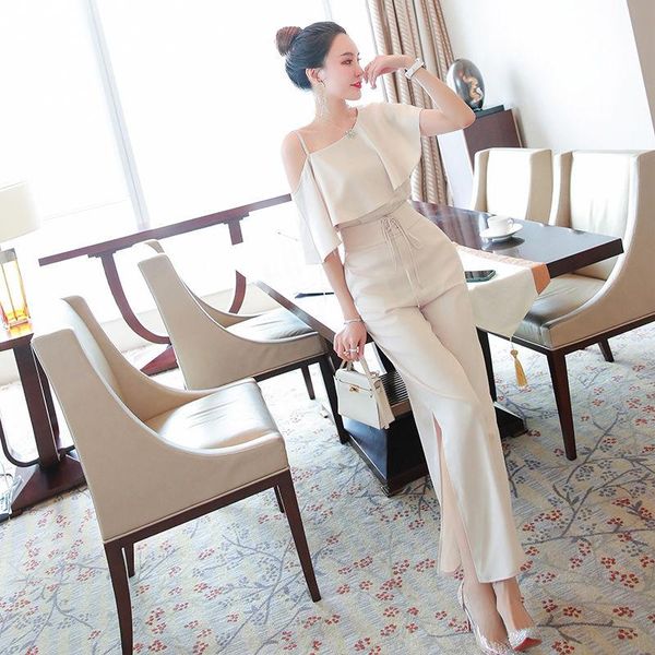 women's tracksuits 2021 women spring summer elegant suit female ruffles short shirt + lace up striaght pant sets lady casual solid 2 pi, Gray
women's tracksuits 2021 women spring summer elegant suit female ruffles short shirt + lace up striaght pant sets lady casual solid 2 pi, Gray