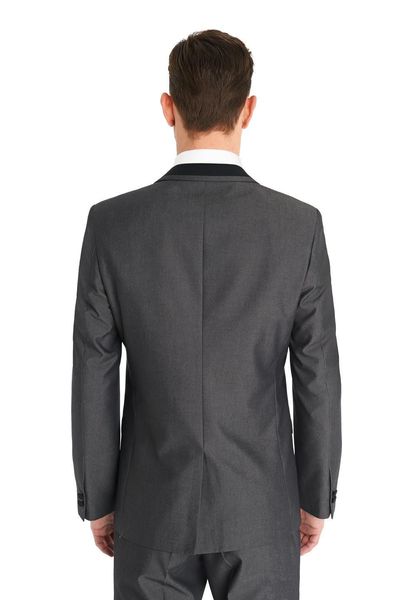 wedding tuxedos groom groomsmen one button grey peak lapel man suit men's blazer suits custom made (jacket+pants+vest+tie) k209 xnux, Black;gray
wedding tuxedos groom groomsmen one button grey peak lapel man suit men's blazer suits custom made (jacket+pants+vest+tie) k209 xnux, Black;gray