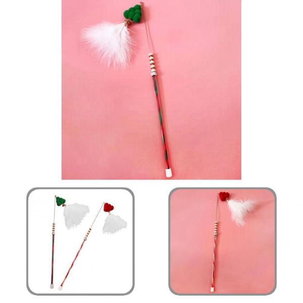 cat toys enjoyable cats wand toy delicate durable kitten feather teaser pet 
cat toys enjoyable cats wand toy delicate durable kitten feather teaser pet