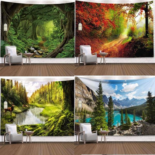tapestries 230x180cm forest scenery series big tapestry tree hole hanging cloth green theme room decoration art painting
tapestries 230x180cm forest scenery series big tapestry tree hole hanging cloth green theme room decoration art painting