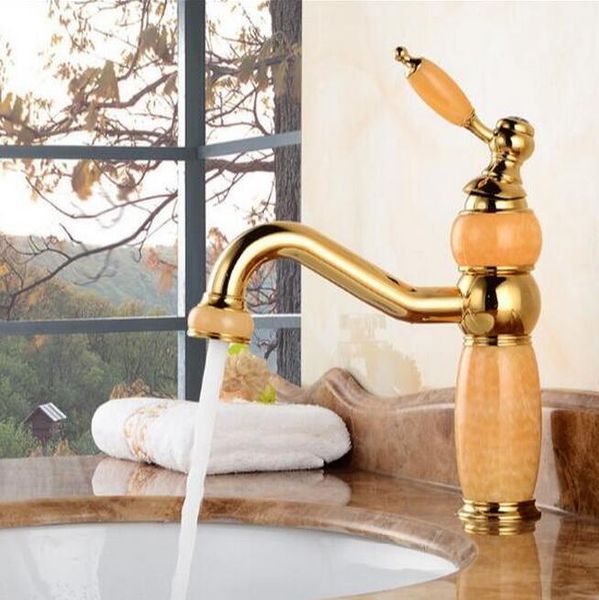 bathroom sink faucets jade and brass faucet gold finished basin faucet,luxury tap mixer water
bathroom sink faucets jade and brass faucet gold finished basin faucet,luxury tap mixer water